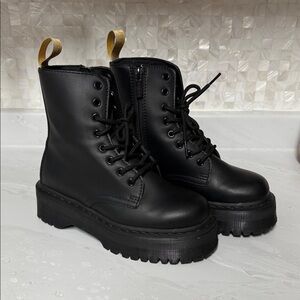 Dr. Martens Black Combat Boots